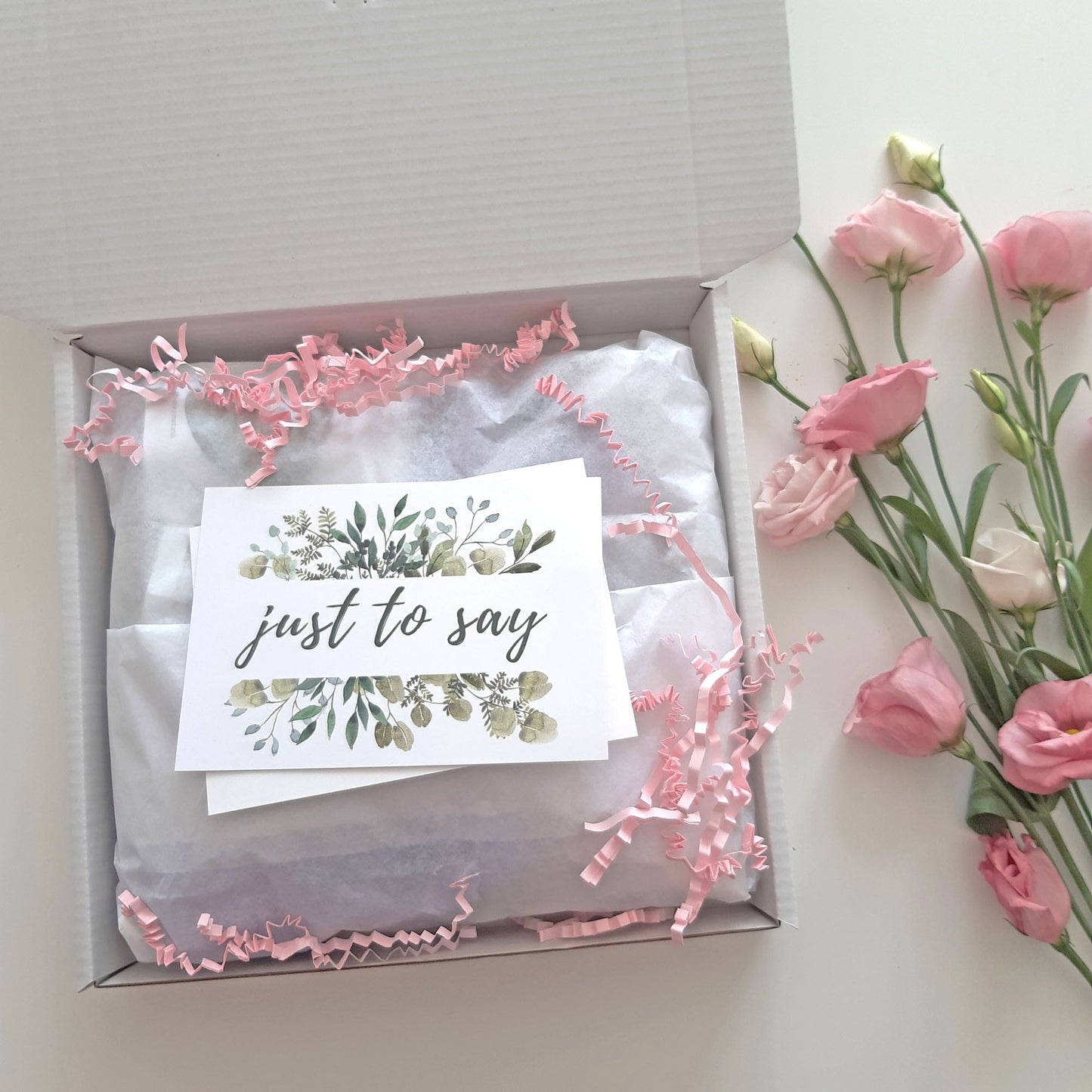 just to say pamper hamper gift set uk