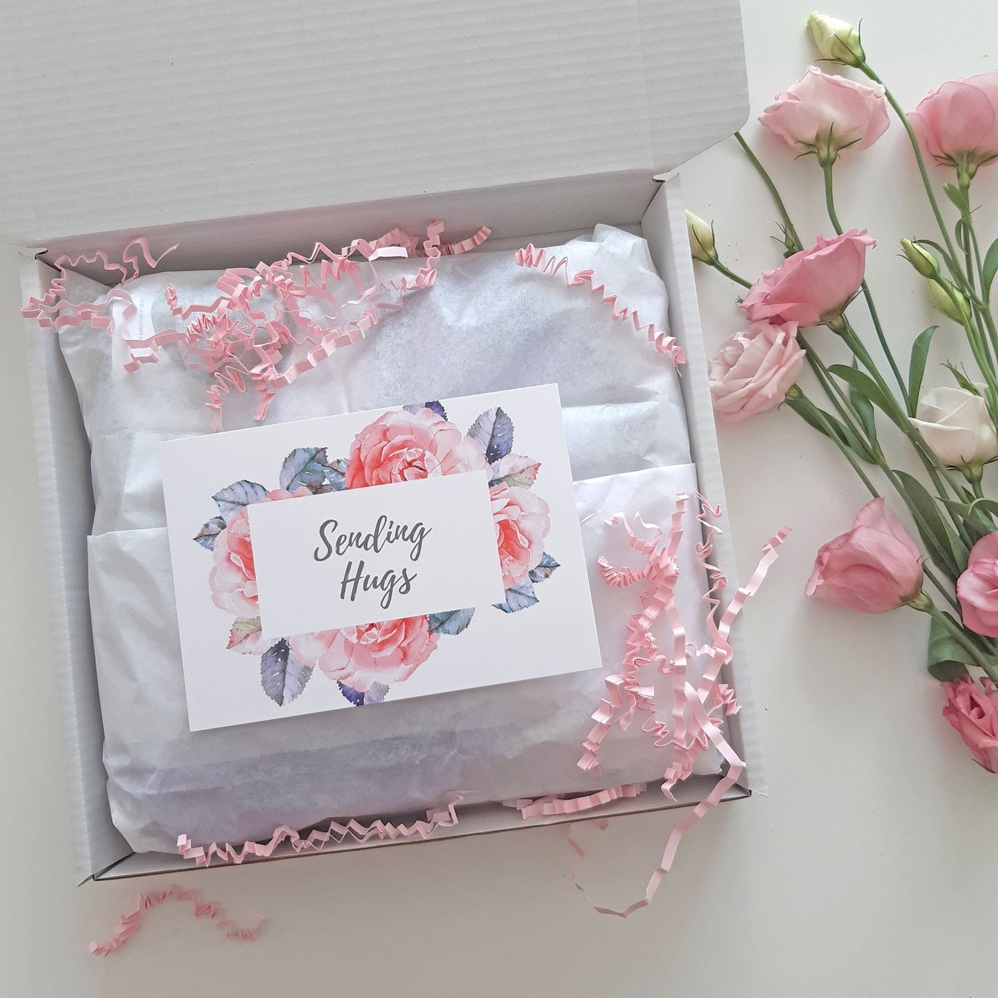 sending hugs pamper hamper gift set uk