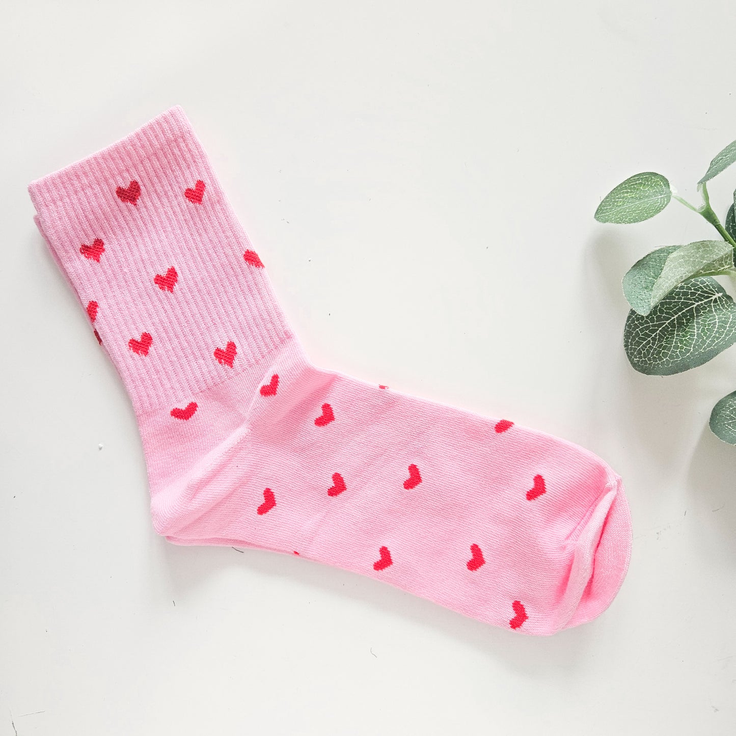 PINK HEART BLISS SOCKS