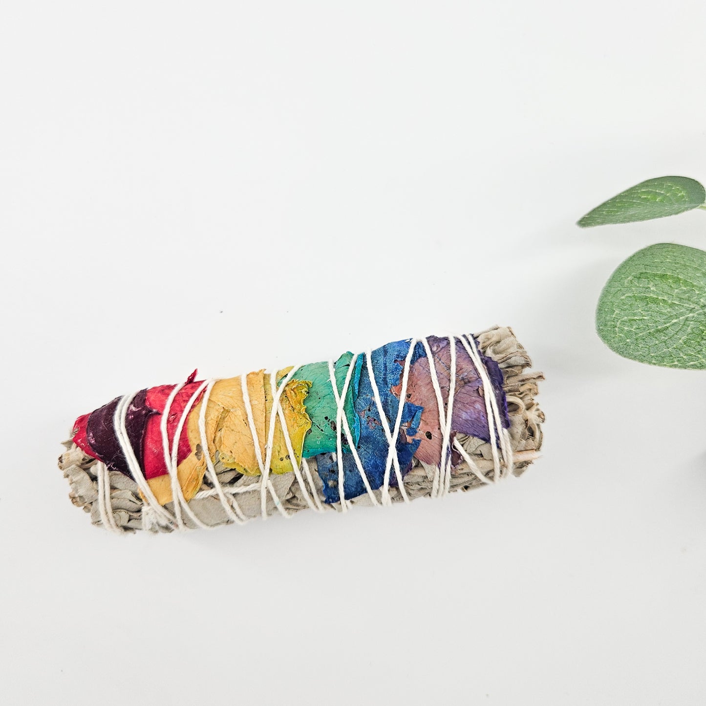 7 Chakra Sage Smudge Stick 10cm – Wellness Gift | Build Your Own Gift Box