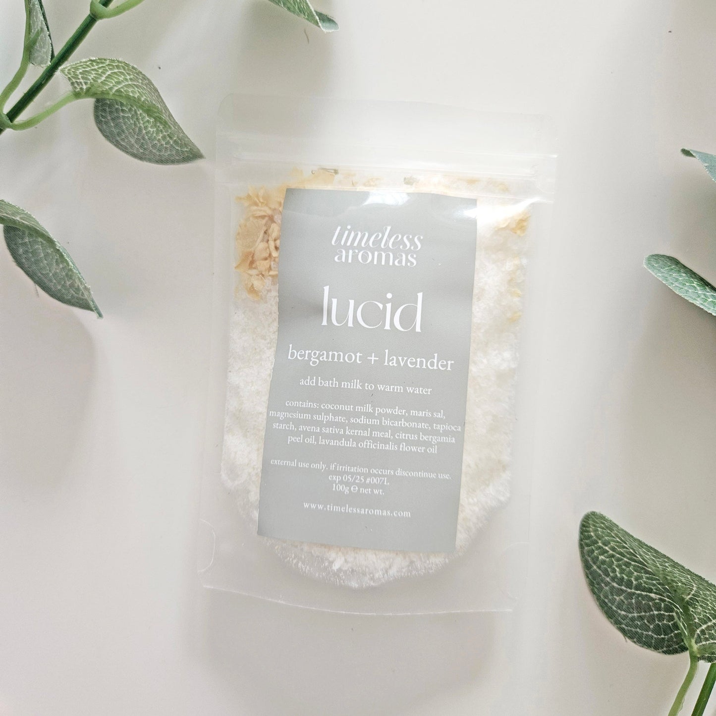 Bergamot & Lavender Bath Soak | Build Your Own Care Package for Women