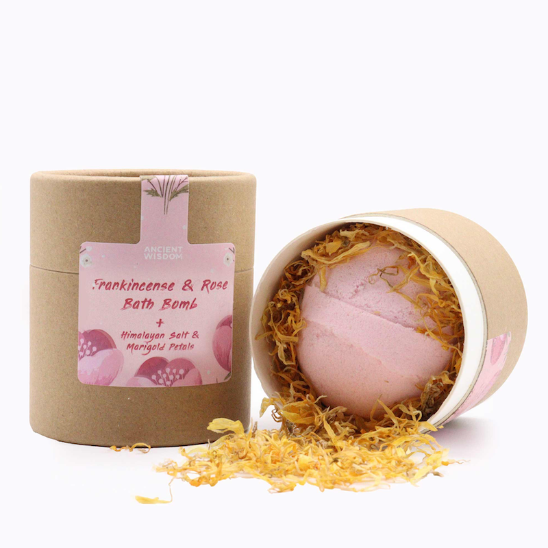 Blooming Pink Bath Bomb | Build Your Own women's pamper gift set