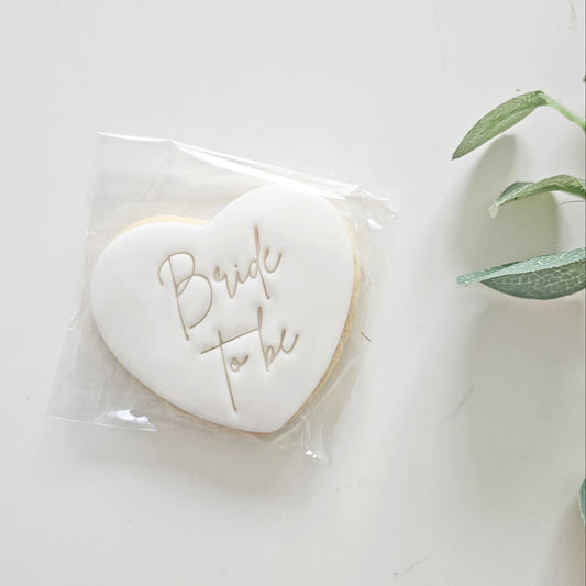 Bride To Be Iced Biscuit | Build Your Own Bride to Be Gift Box