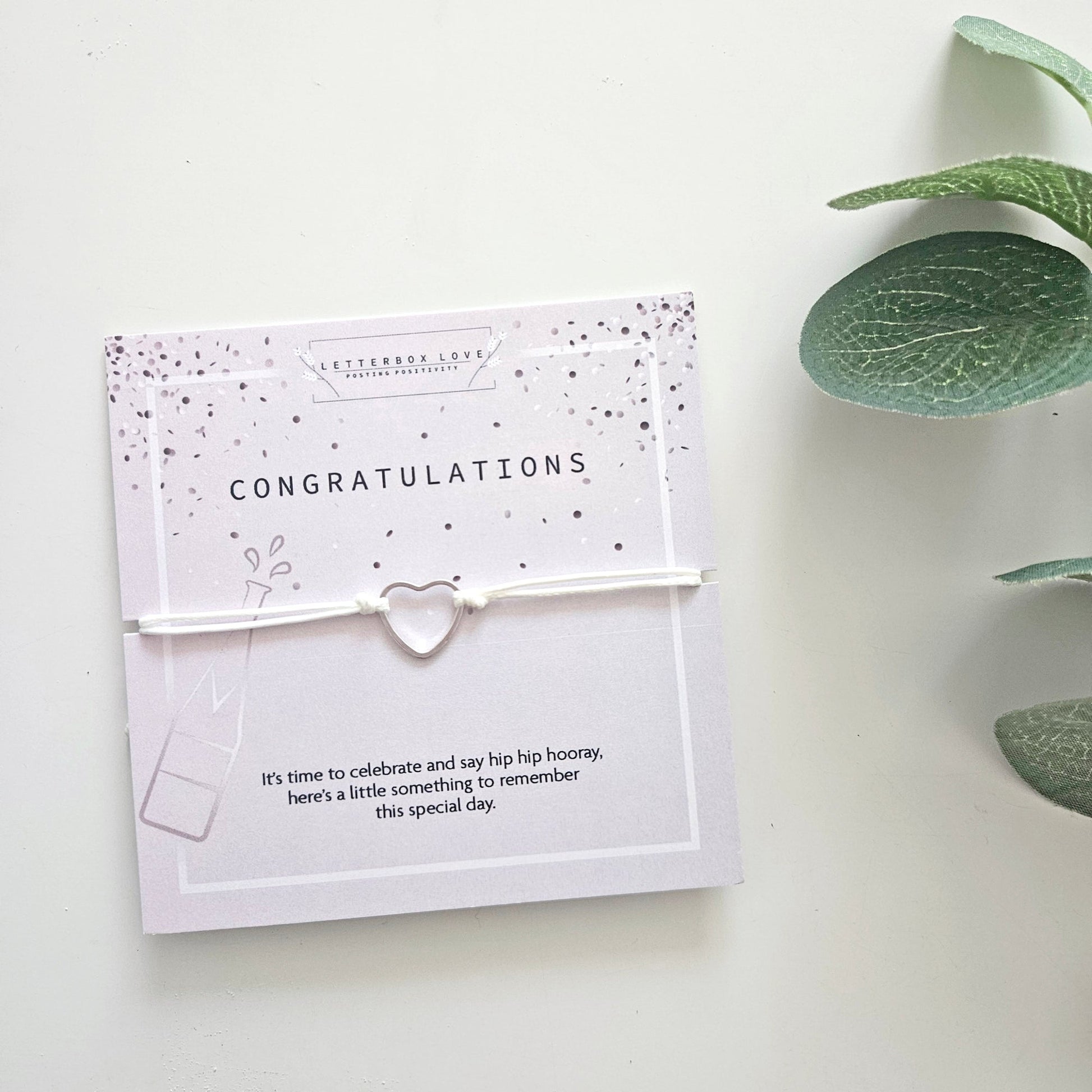 Congratulations Bracelet | Build Your Own Congratulation Gift for Her