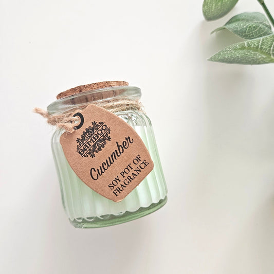 Cucumber Soy Candle | Build your Own Care Package for Her