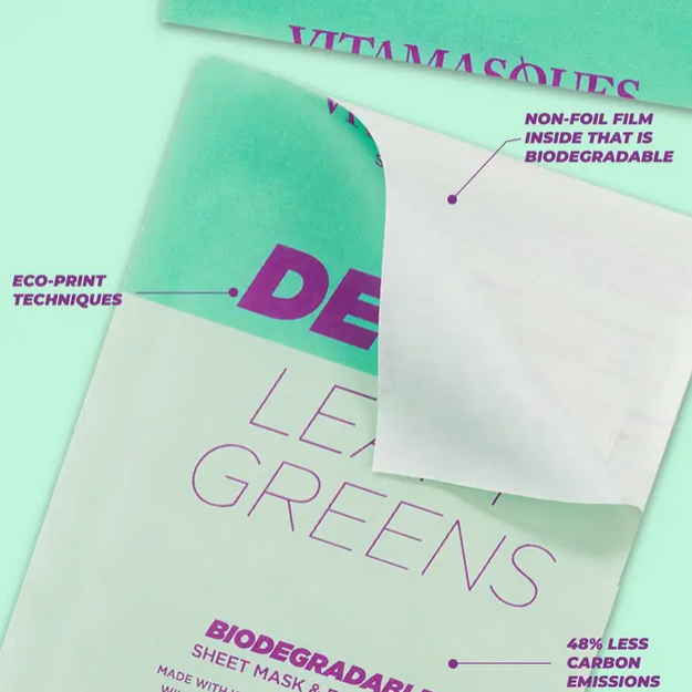 Detox Leafy Greens Facial Mask | Korean Skincare Routine