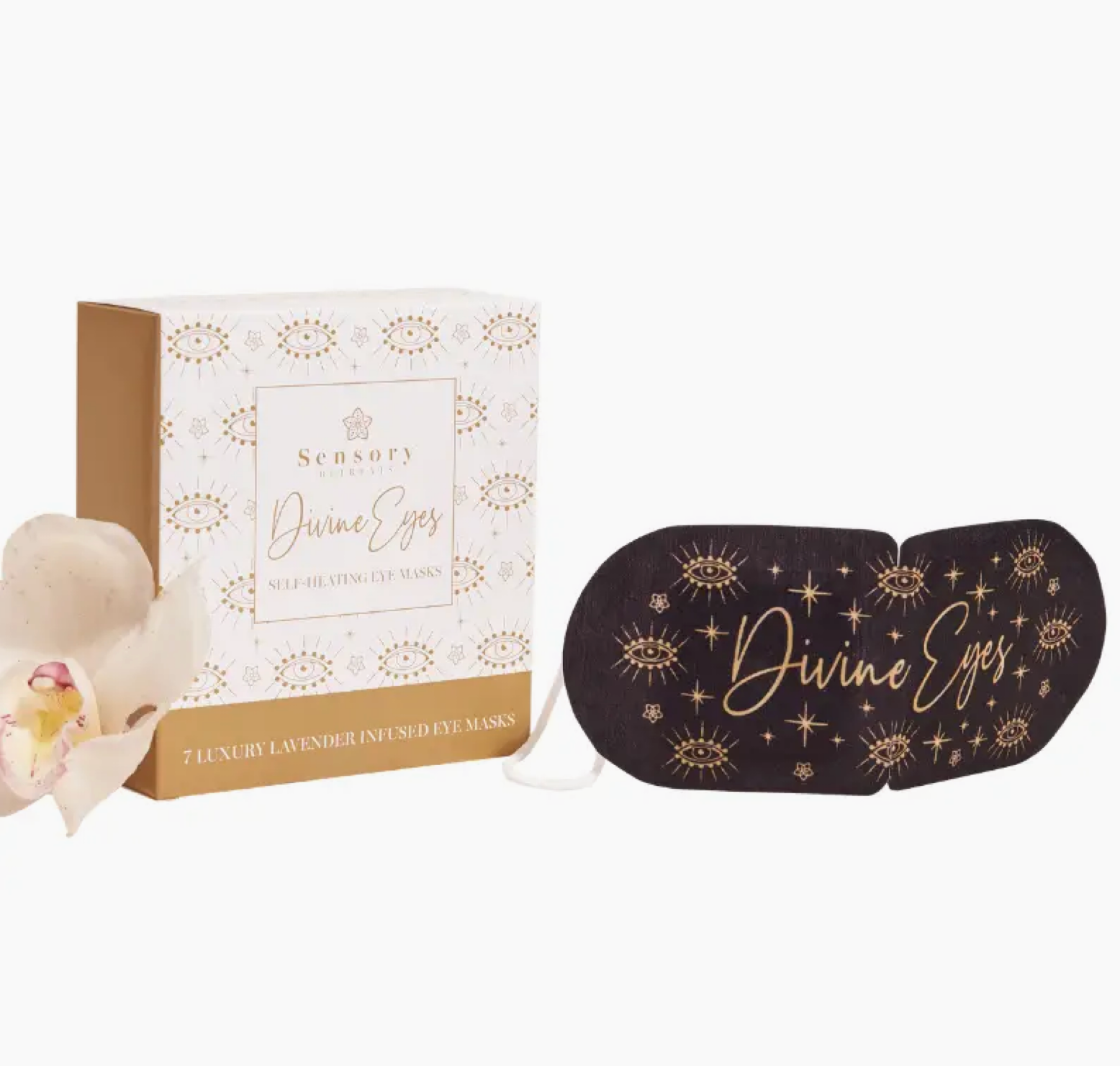 Divine Eyes Self Heating Mask | Personalised pamper gift boxes for women