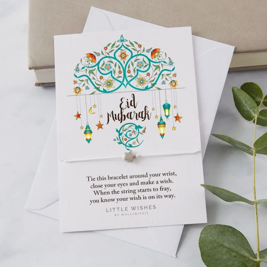 Eid Mubarak Wish Bracelet | Build your Own Eid Gift hamper for Her