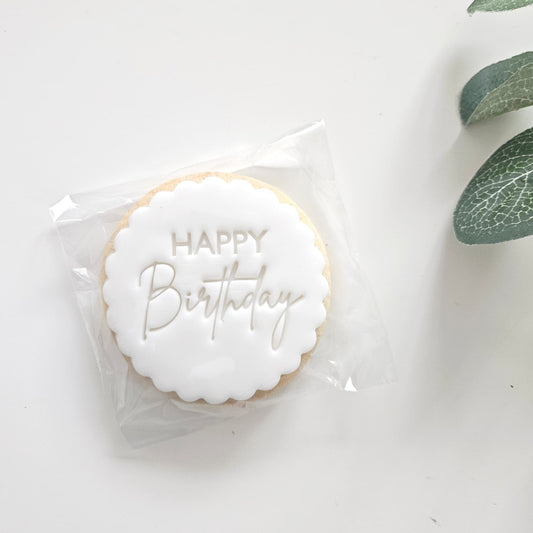 Happy Birthday Iced Biscuit | Build Your Own Birthday Gift Box