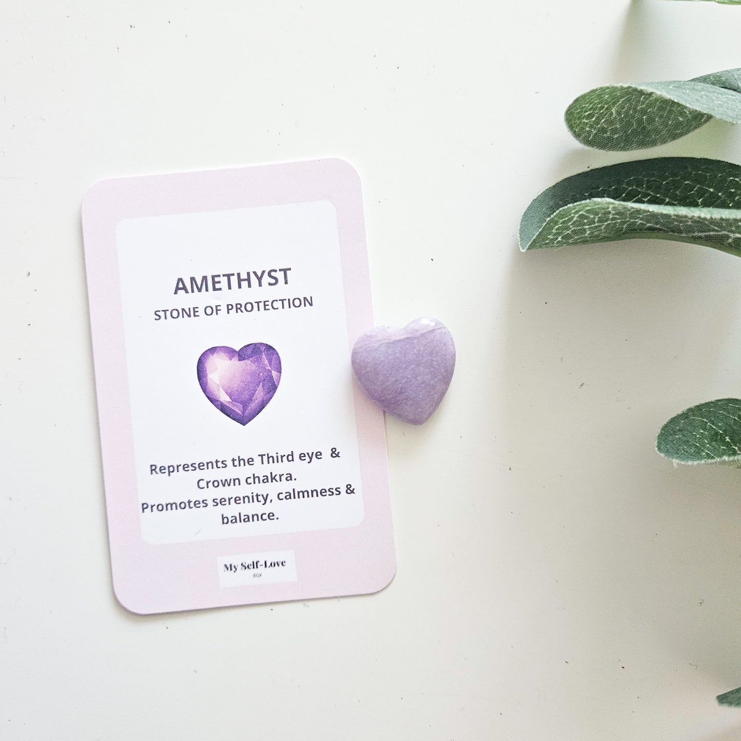 Heart Amethyst Crystal | Build Your Own Spiritual Gift Box