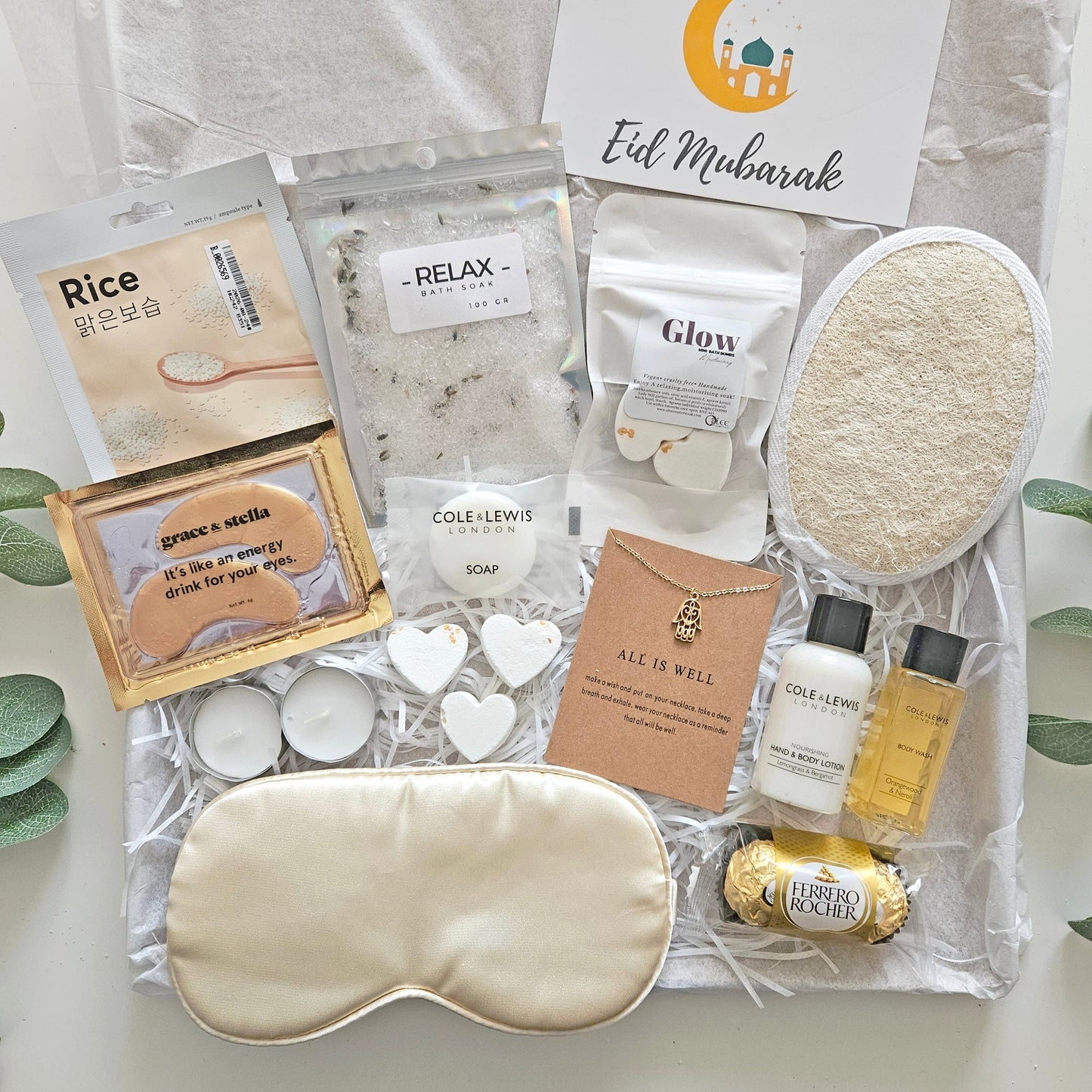 Hug in a box thoughtful pampering gift sets for women by post