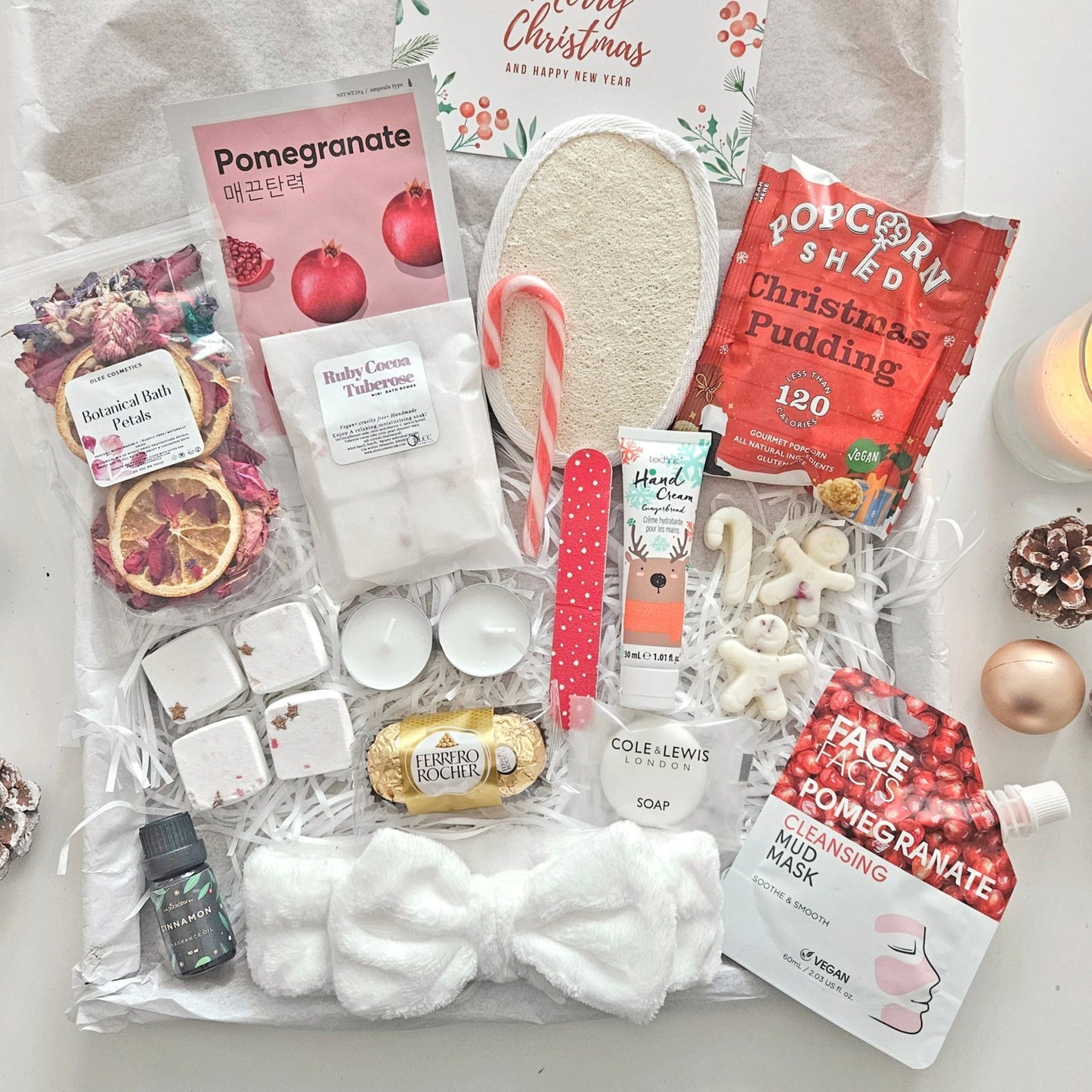 LUXURY SECRET SANTA spa in a box gift