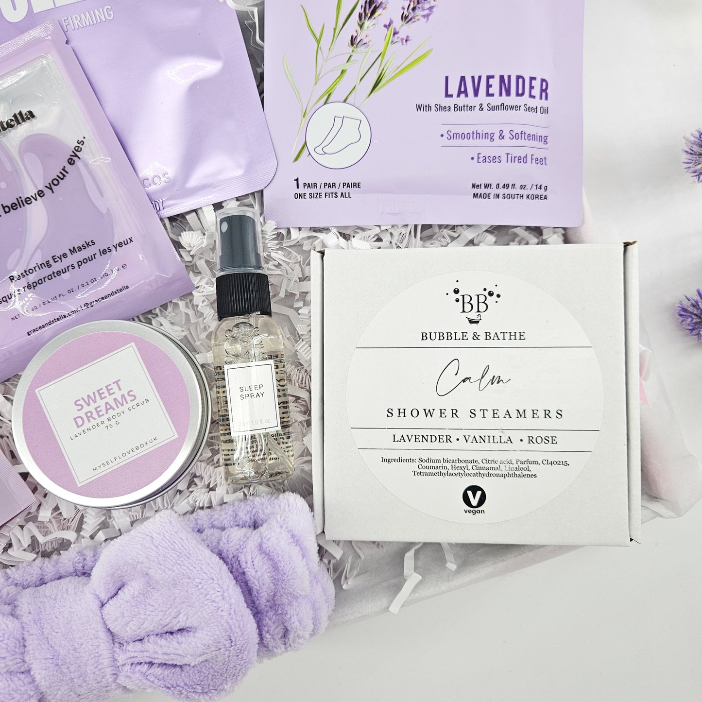 Lavender Dreams | Luxury pamper box for Her Next Day Delivery