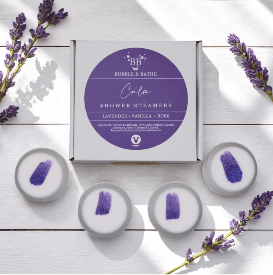 Lavender Shower Steamers | Build Your Own Vegan spa gift set
