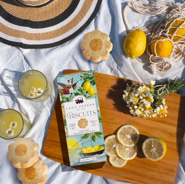 Lemon Curd Biscuits | Build Your Own self care hamper for female friends