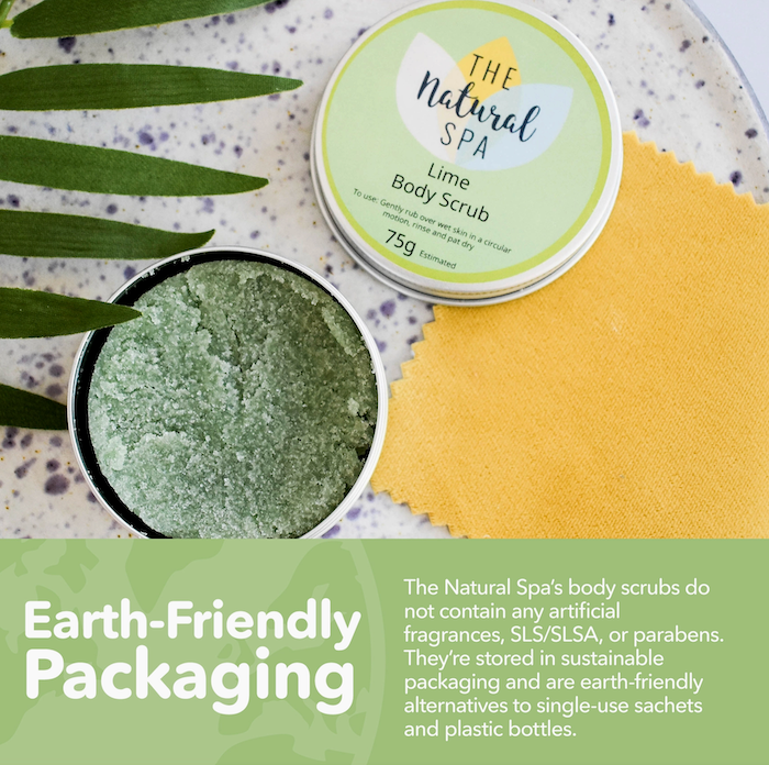 Lime Natural Body Scrub | Build You Own care package for her