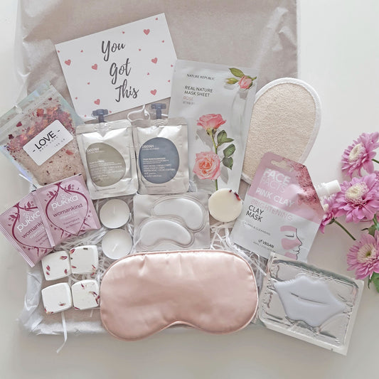 Luxury Blush Self Care Box | Curated Self Care Gifts Next Day Delivery