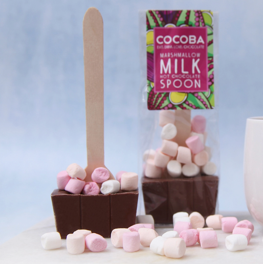 Marshmallow Hot Chocolate Spoon | Build Your Own Gift Box Uk