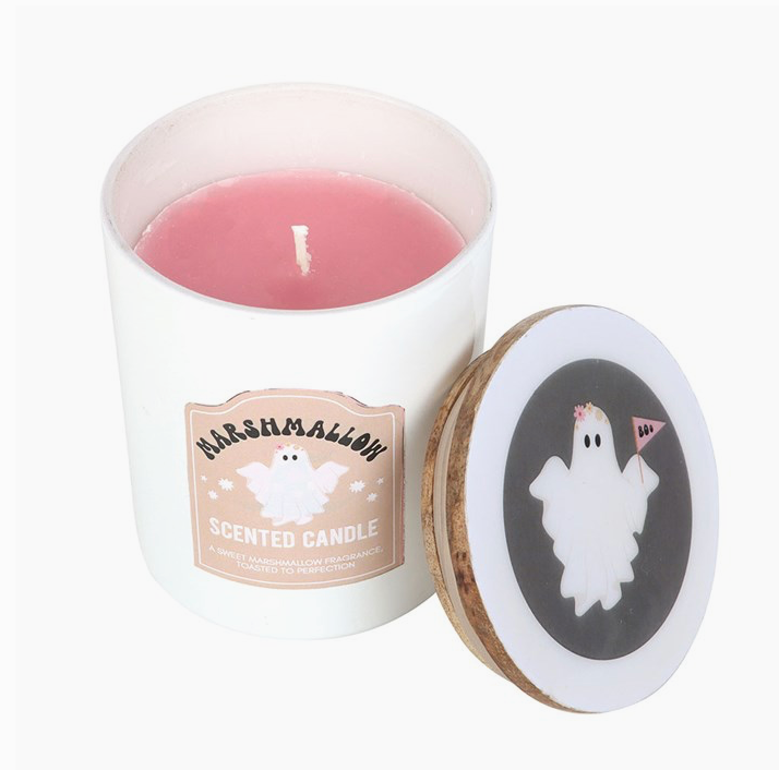 Marshmallow Scented Candle | Build Your Own halloween pamper gifts for female friends for Her