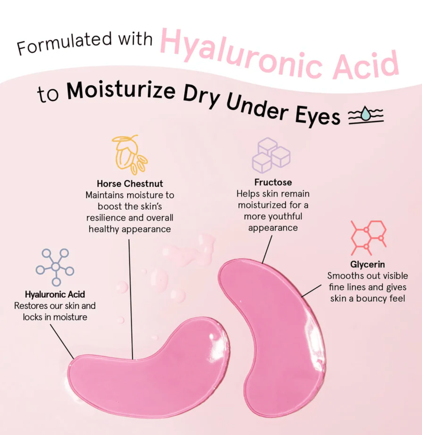 Moisturising Eye Masks | Personalised luxury pamper gift boxes for women