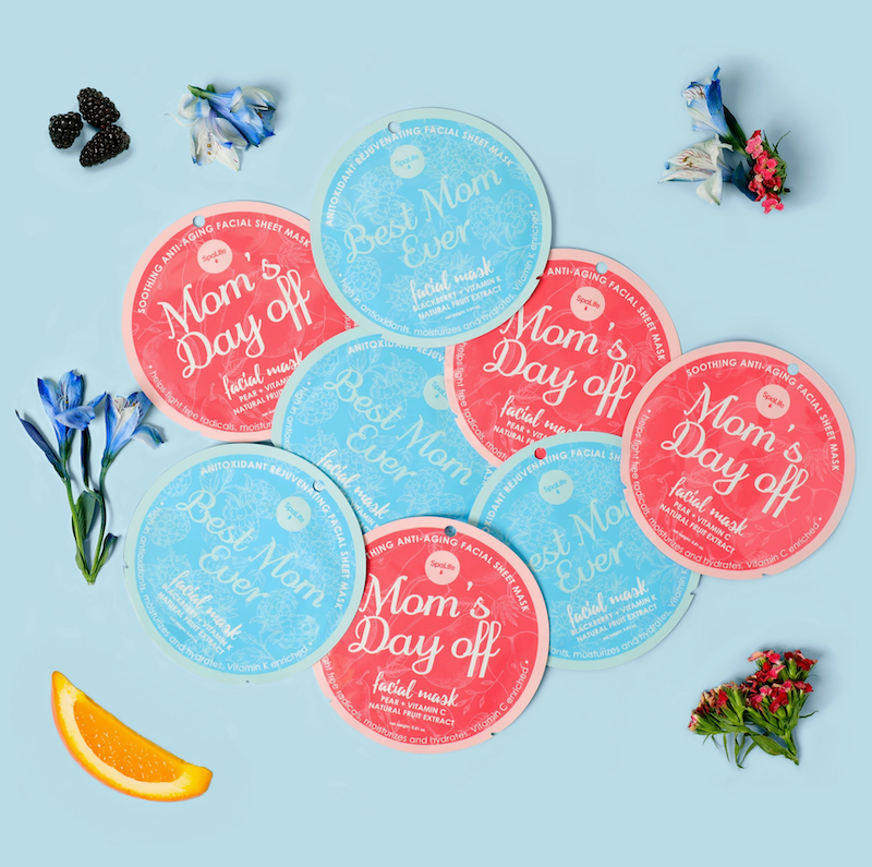 Mom's Day Off Face Mask | personalised gift sets for mum