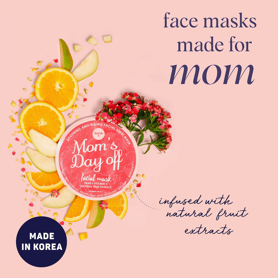 Mom's Day Off Face Mask | personalised mummy birthday gifts