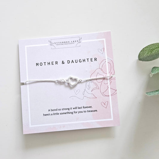 Mother and Daughter Infinity Bracelet | Build your Own Gift Box