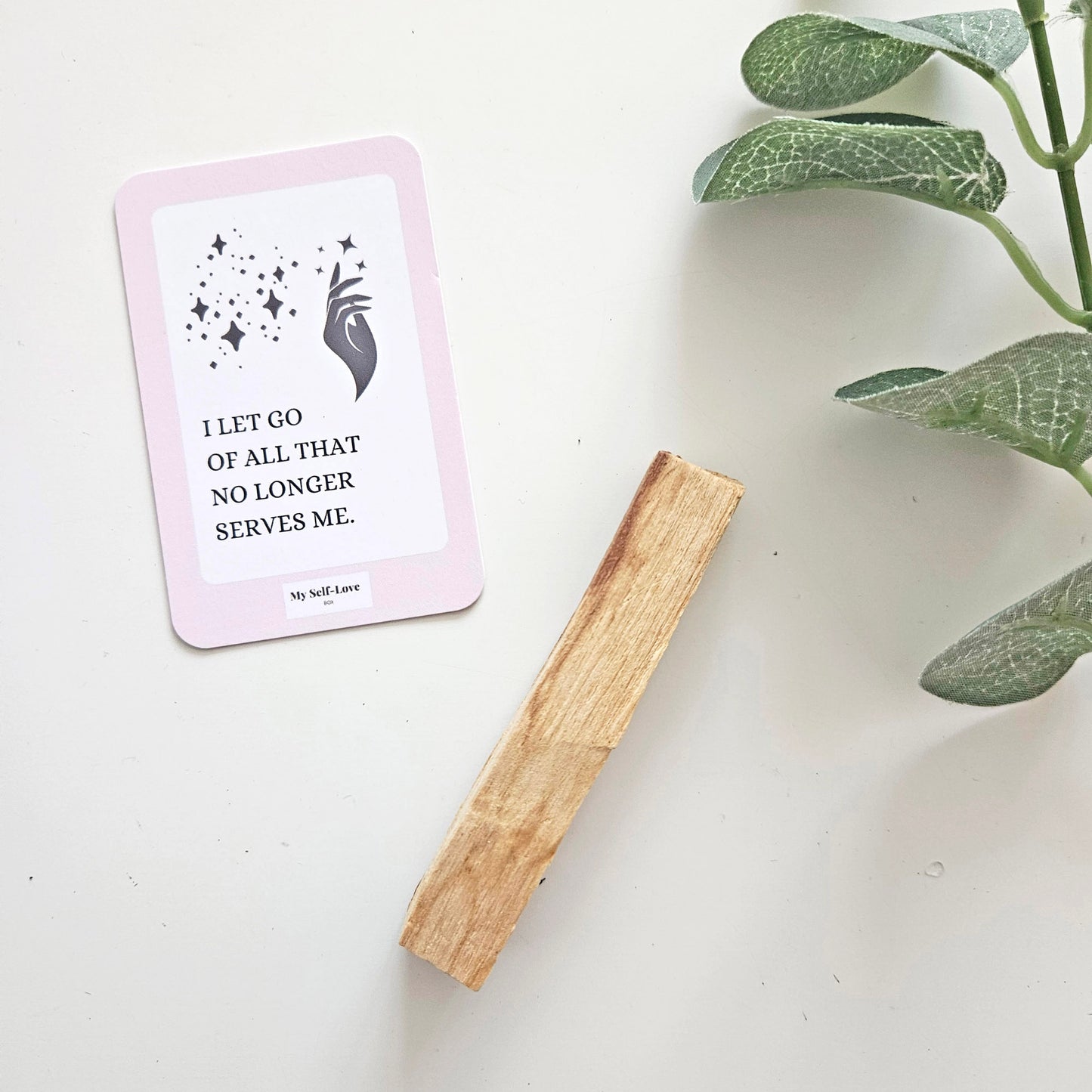 Palo Santo & Affirmation Card | Gifts for Spiritual People
