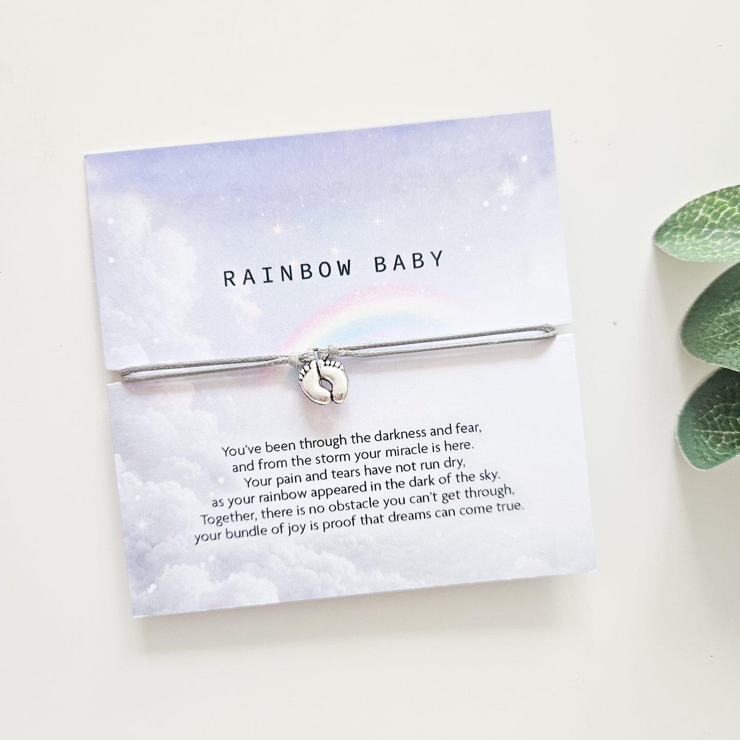 Rainbow Baby Bracelet | Build Your Own Rainbow Baby Gifts