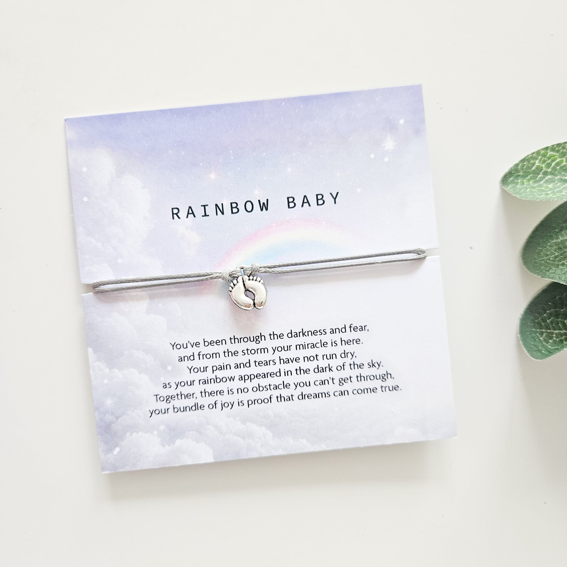 Rainbow Baby Bracelet | Build Your Own Rainbow Baby Gifts