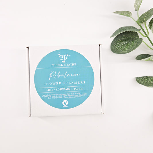 Rebalance Shower Steamers | Build Your Own Vegan Pamper Hamper