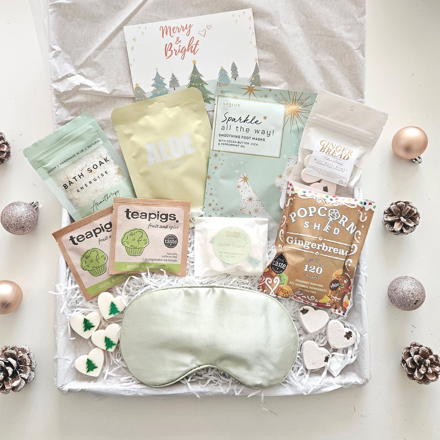 SPARKLE ALL THE WAY LUXURY CHRISTMAS PAMPER GIFT BOX