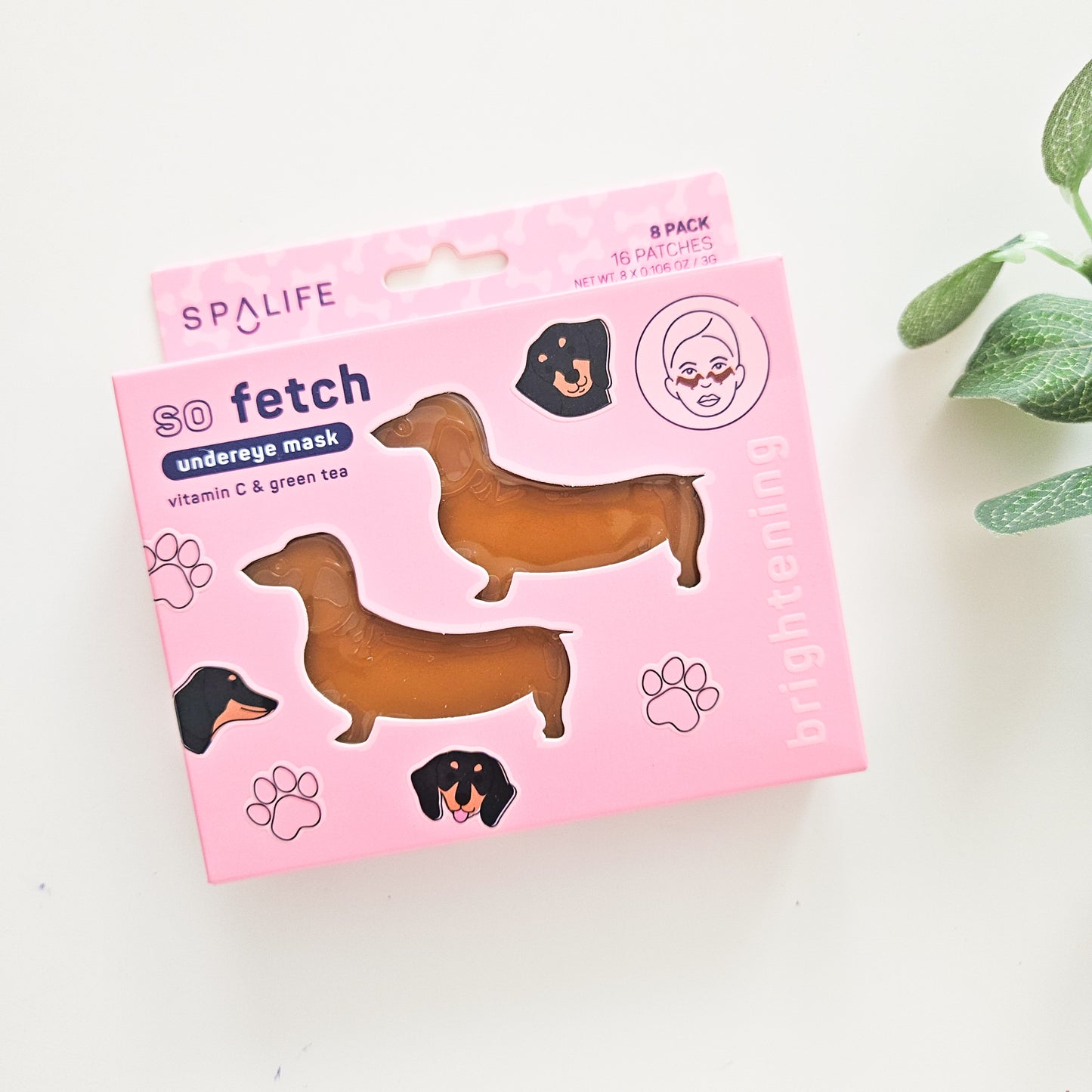 Sausage Dog Undereye Masks | Build Your Own pamper gift sets for her