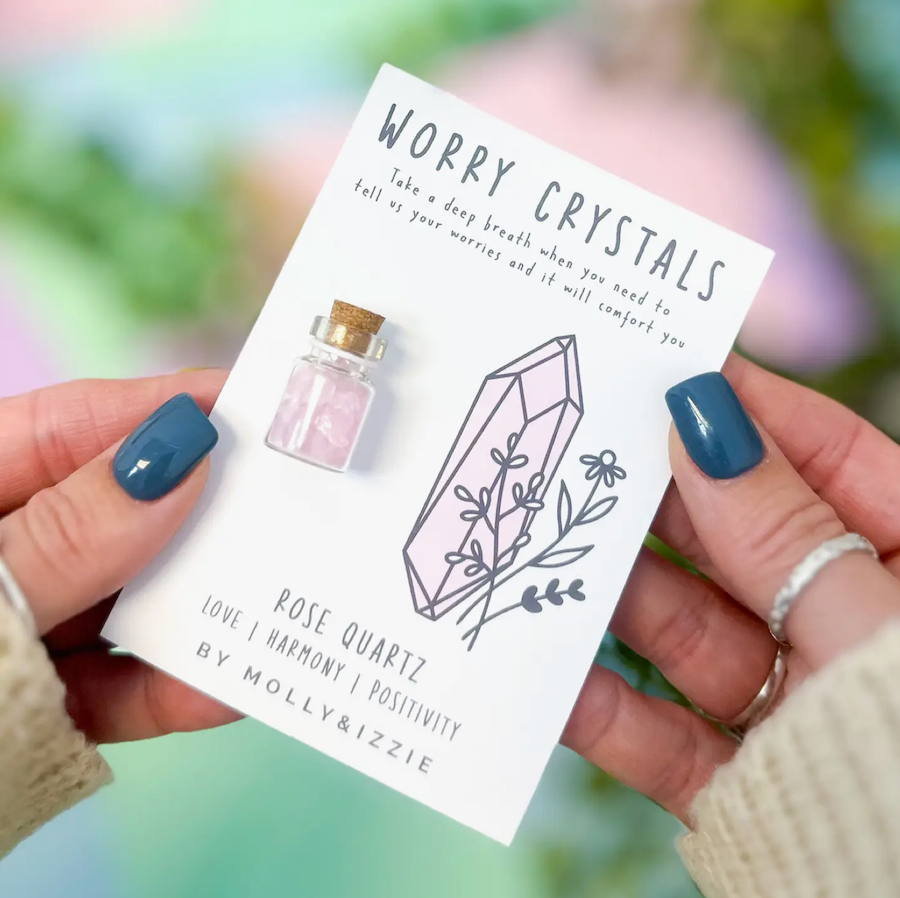 ROSE QUARTZ | WORRY CRYSTALS