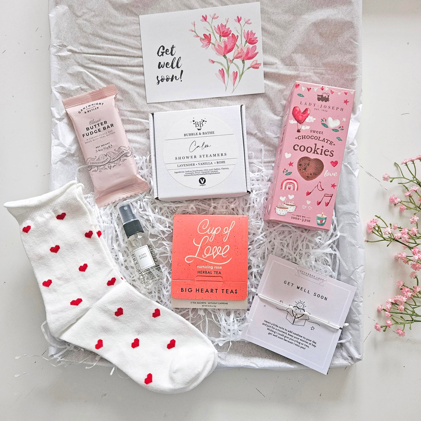 Sending Love Get Well Soon Gift Box | Thoughtful Care Package
