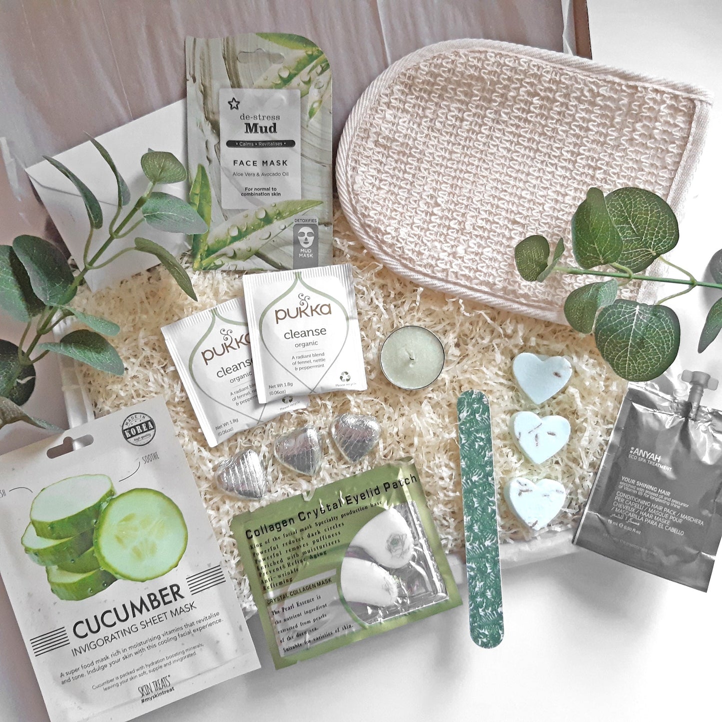 Spa Day Pamper Box | Luxury Home Spa Gift Set for Her