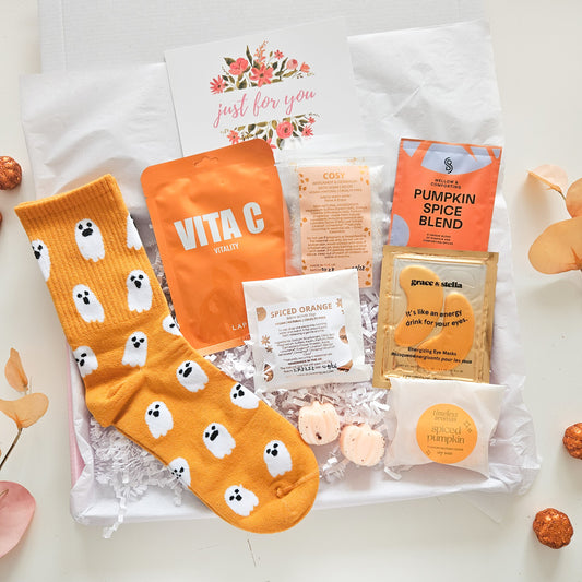 Spooky Season Treat Box For Her | Pamper gifts For Female Friends