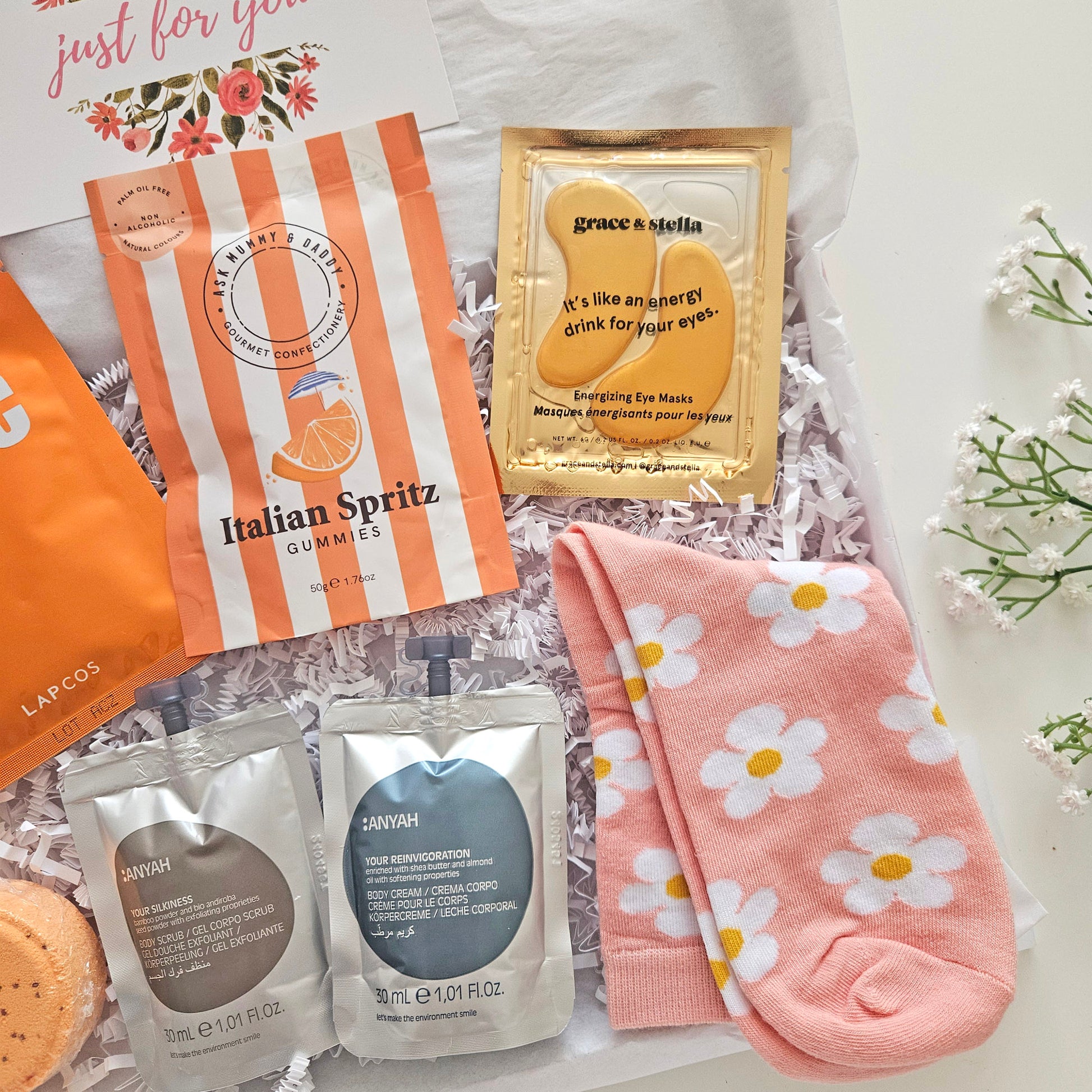 Spritz & Sunshine | Pamper hampers for women