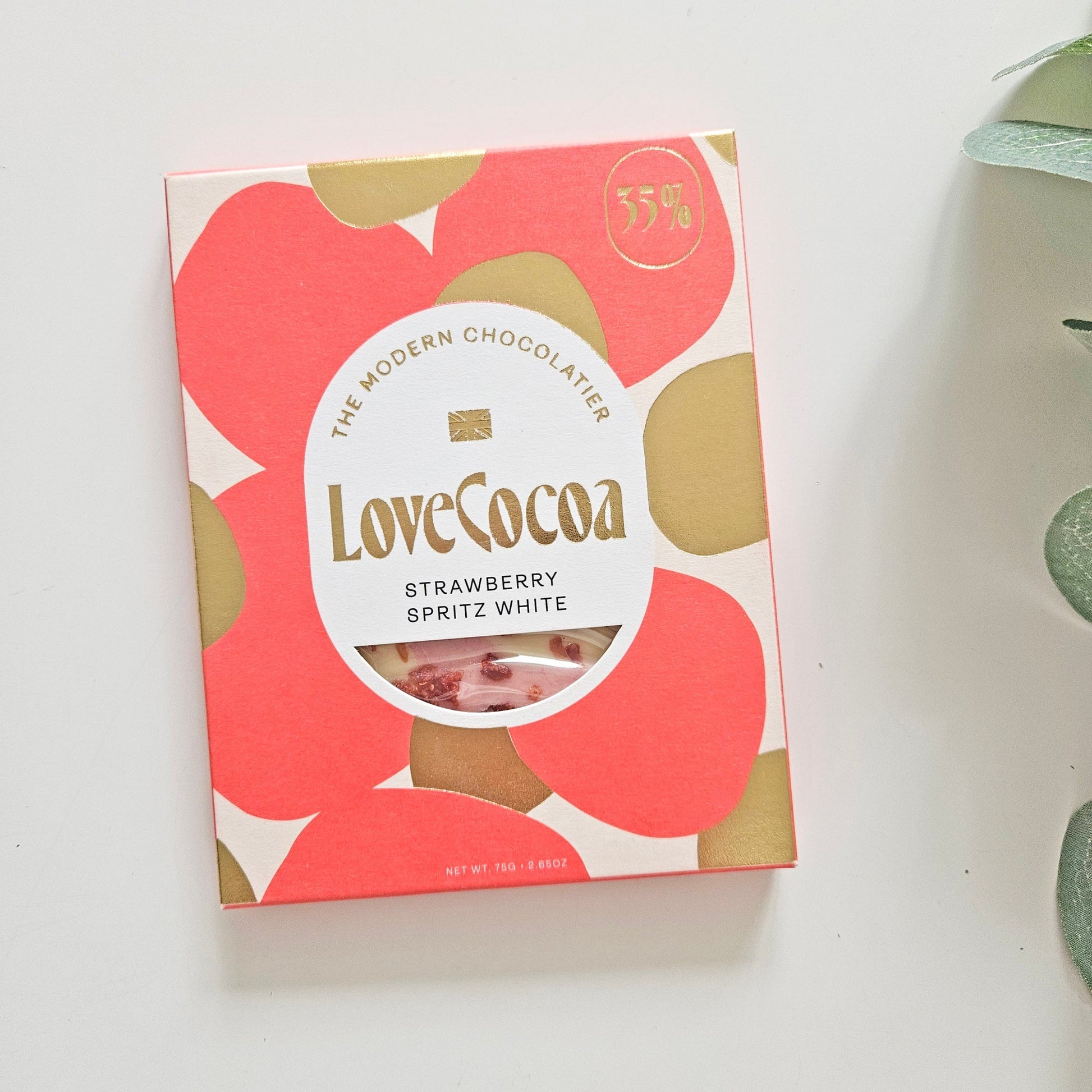 Strawberry Champagne Choc Bar | Build Your Own Treat Box For Her Uk