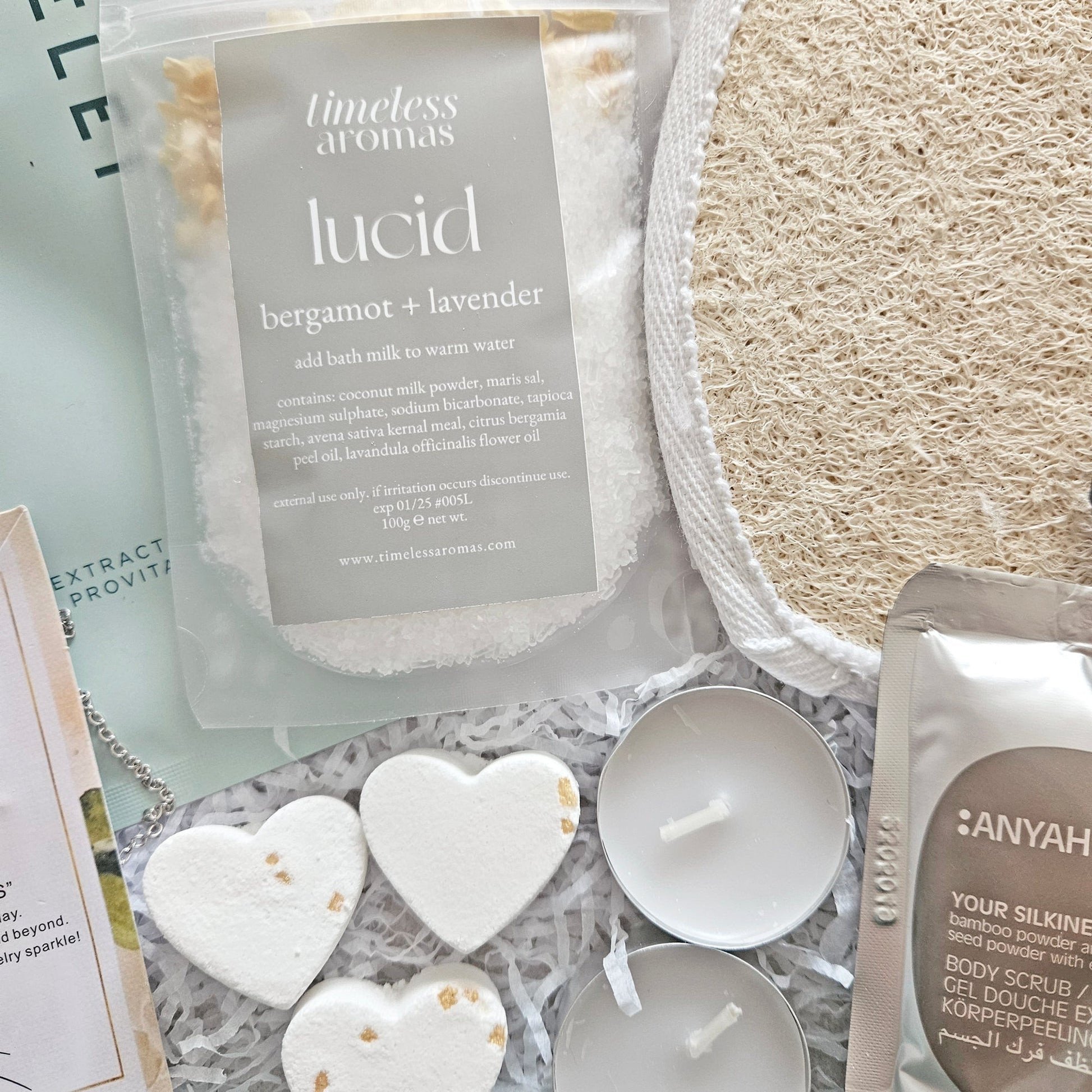 Thoughtful teacher pamper set luxury gift sets for her by post