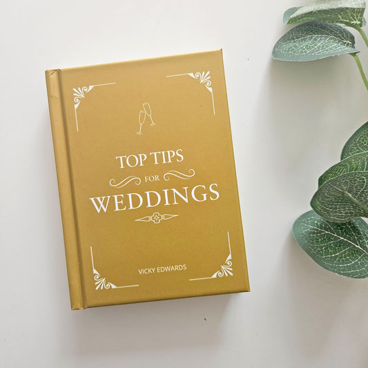 Top Tips for Weddings | Bride & Groom Planning Book