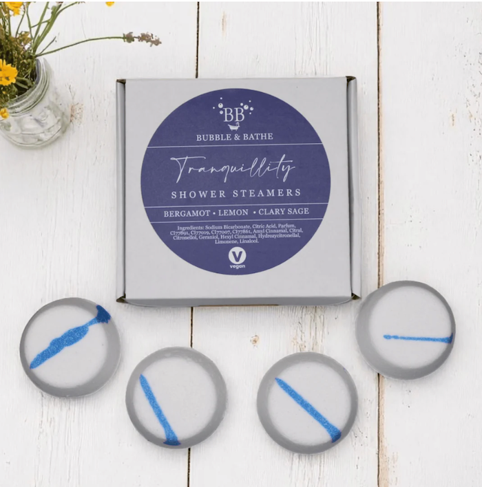 Tranquillity Shower Steamers | Build Your Own Vegan Self Care box