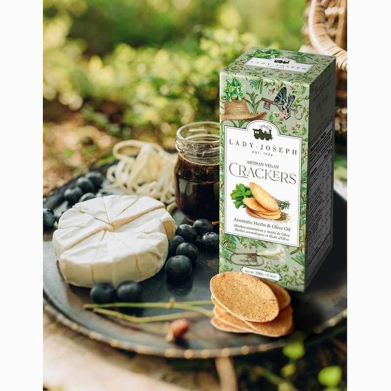 Vegan Artisan Crackers | Build Your Own Vegan Hamper Gift for her