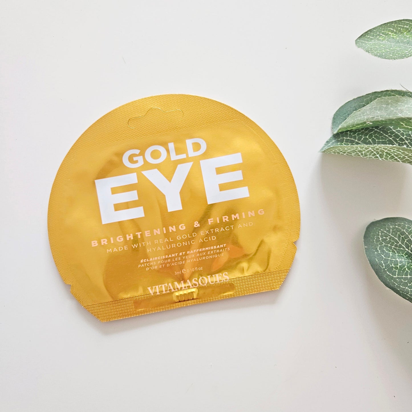 Vegan Gold Eye Mask | Build Your Own Korean Skincare Set