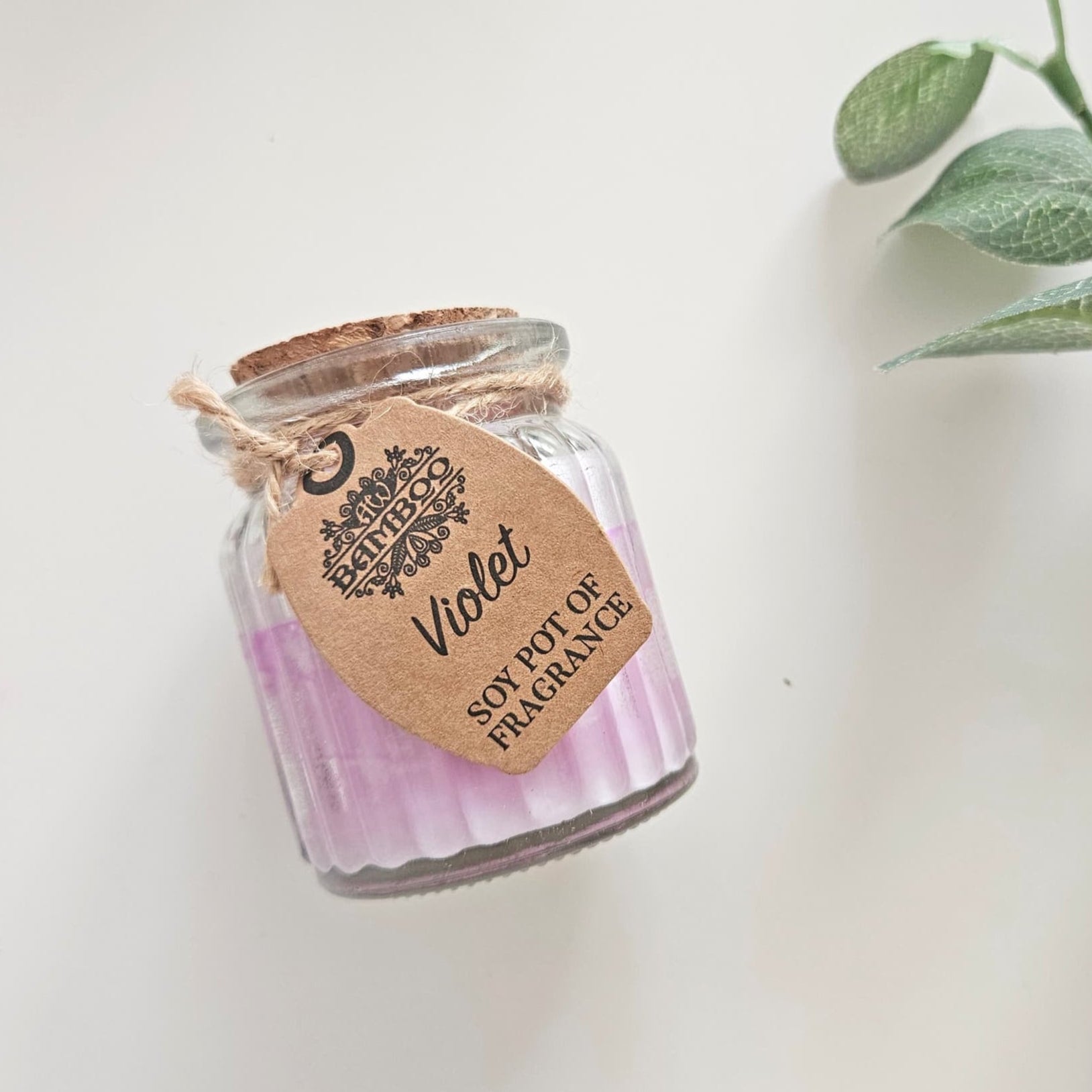 Violet Soy Candle | Build Your Own Personalised Pamper Gift Box