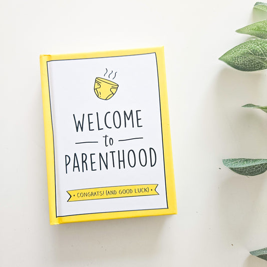 Welcome To Parenthood Mini Book | Build Your Own New Parents Gift Box
