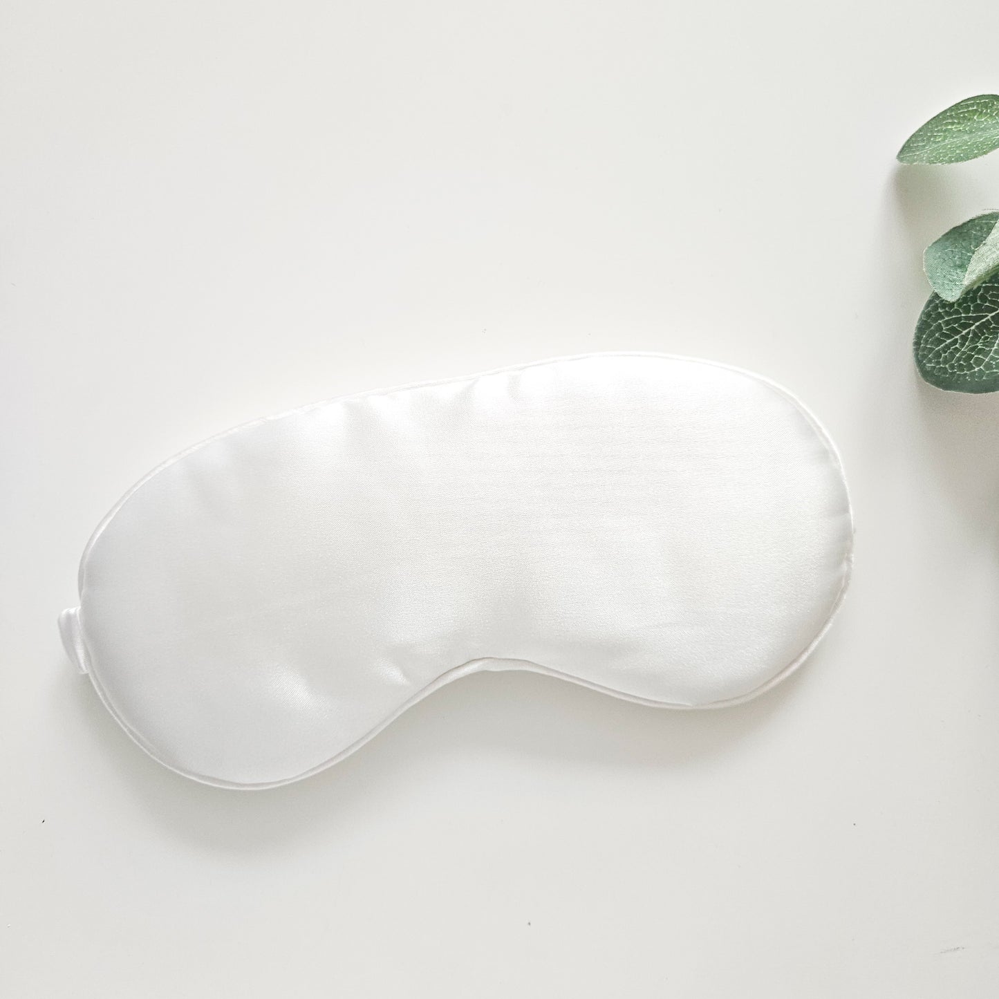 White Satin Sleep Mask | Build Your Own Bride to Be Hamper Gift
