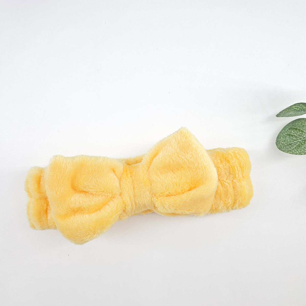 Yellow Bow Spa Headband | Pamper & Self-Care Gift
