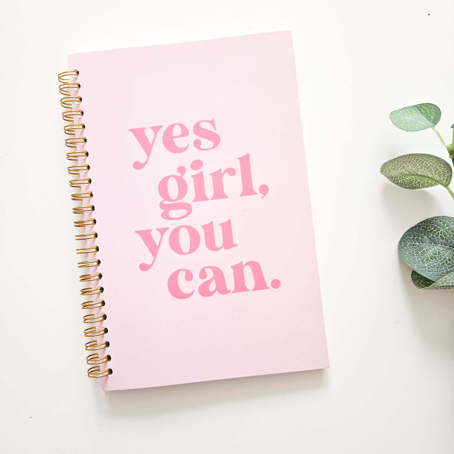 Yes Girl, You Can Notebook | Build Your Own Self Care Hamper