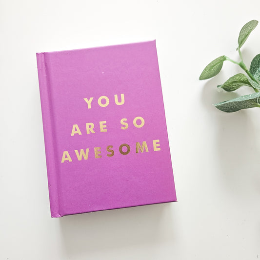 You Are Awesome Mini Book | Build Your Own Hug In a Box